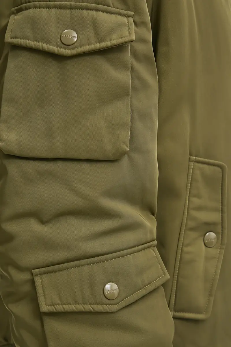 giacca bomber uomo colore verde F4BWUAJK003 miniatura 4