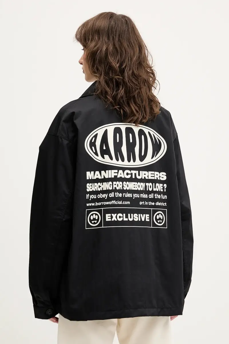 giacca camicia colore nero S5BWUAJK065 miniatura 3