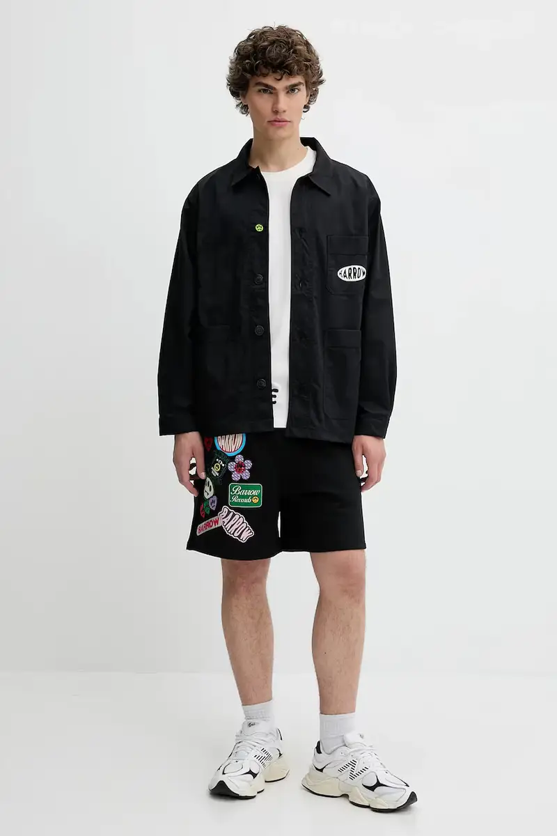 giacca camicia colore nero S5BWUAJK065 miniatura 4