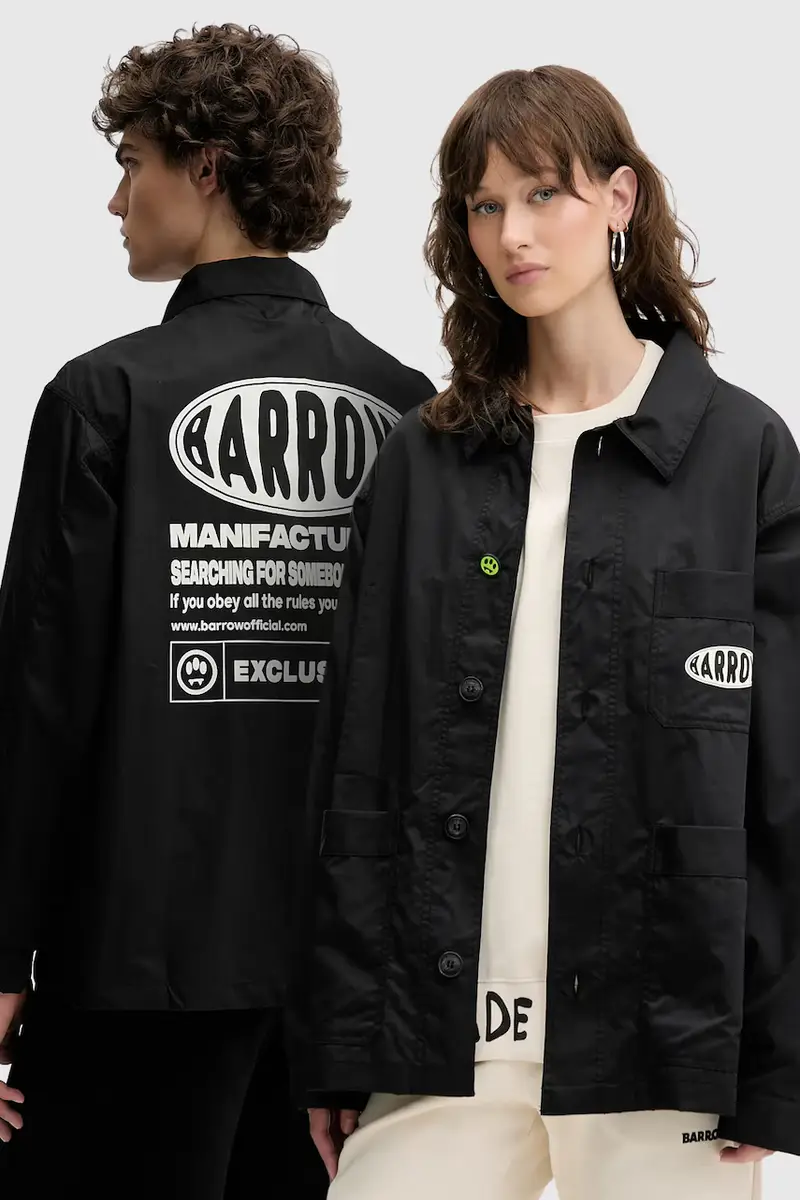 giacca camicia colore nero S5BWUAJK065