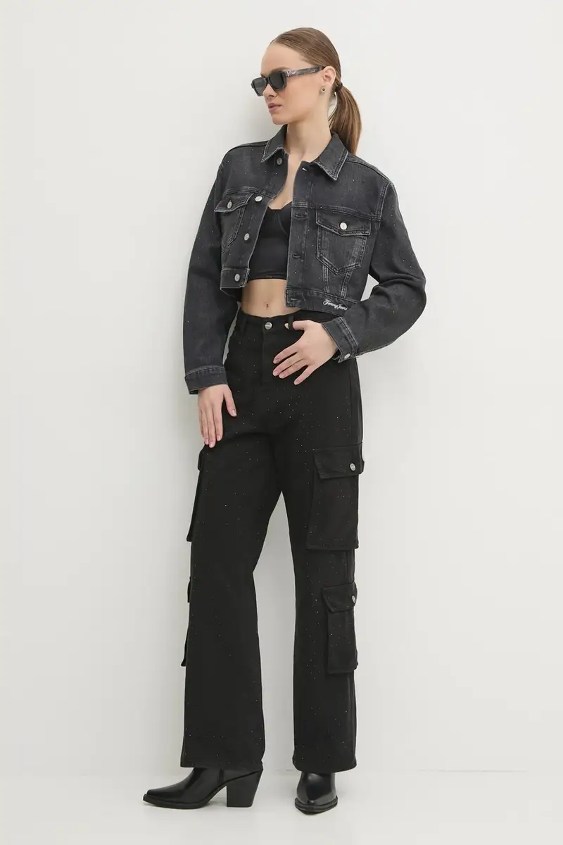 BARROW Jeans Donna Nero 3626743 miniatura 2