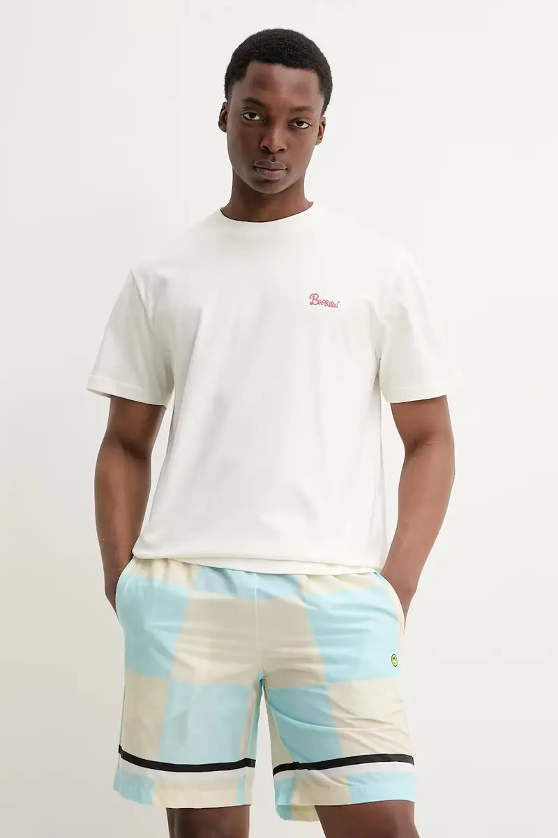 maglietta in cotone colore bianco S5BWUATH161 miniatura 2