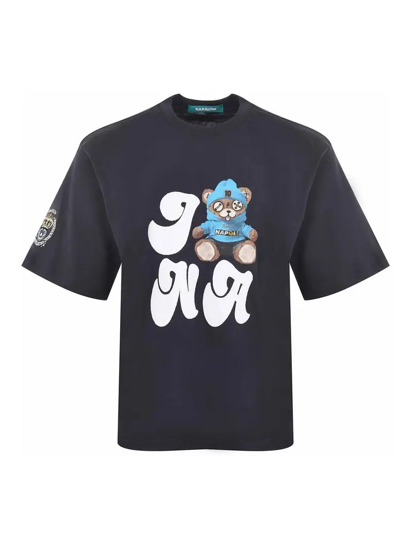 Maglietta in cotone Grigio