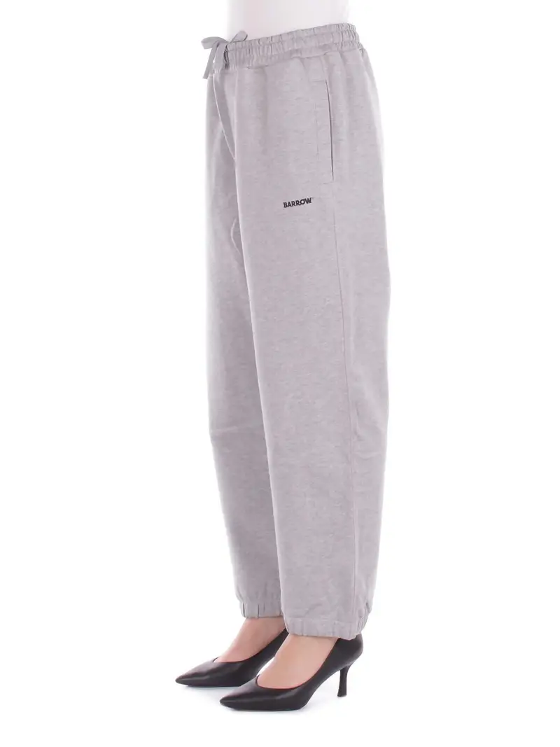 Pantalone Unisex BARROW Grigio melange Sweatpants unisex miniatura 2