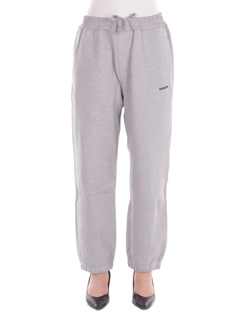 Pantalone Unisex BARROW Grigio melange Sweatpants unisex