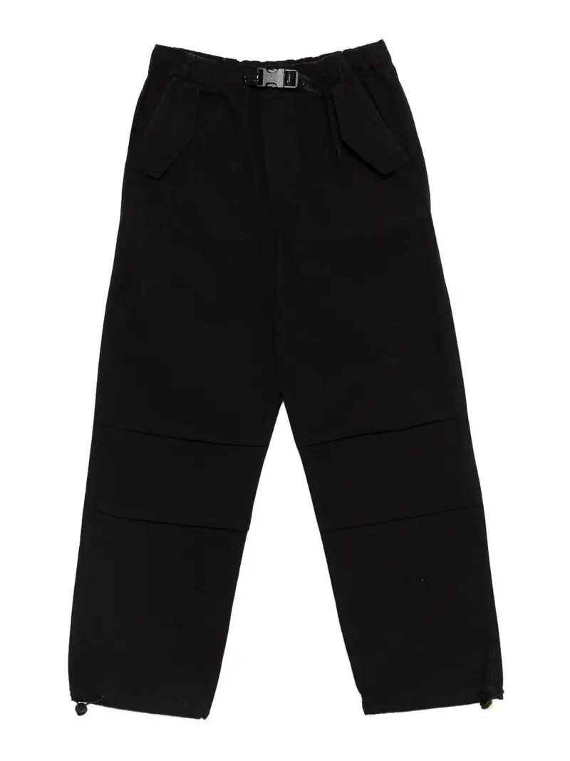 Pantaloni Con Fibbia Nero