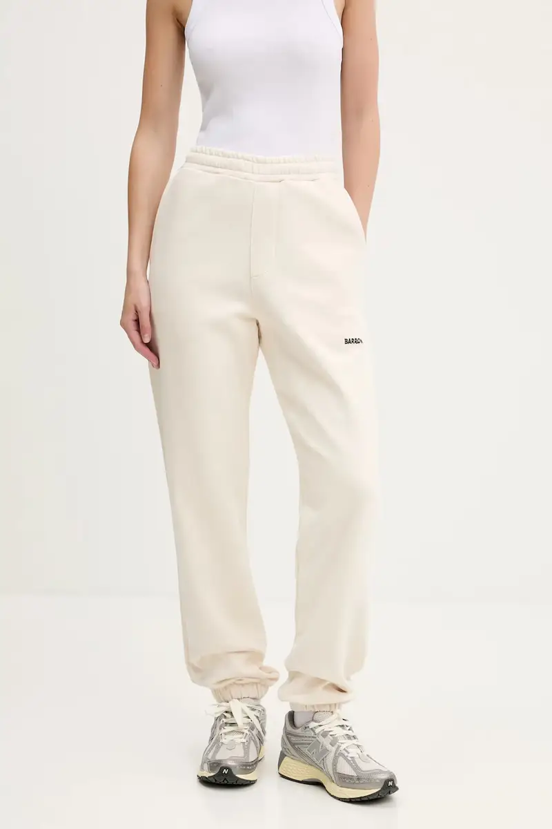 pantaloni della tuta di cotone colore beige S5BWUAFP085 miniatura 2