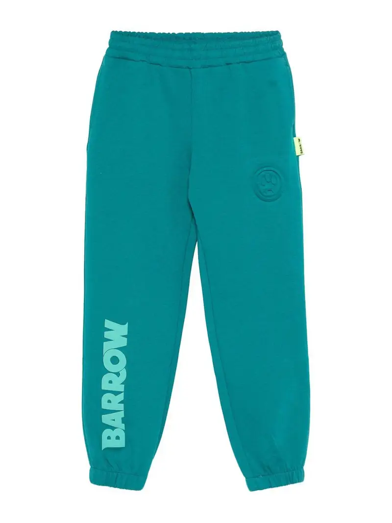 Pantaloni Sportivi Con Logo Verde