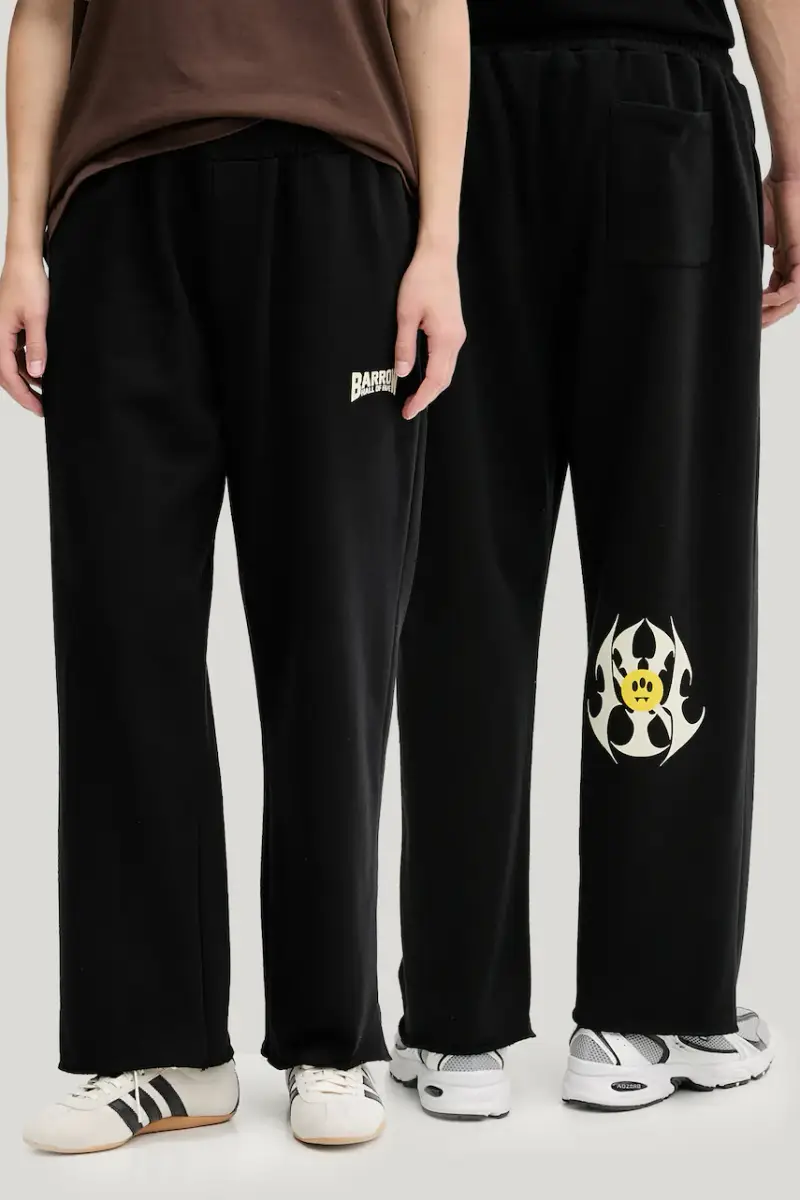 pantaloni tuta colore nero F5BWUAFP045