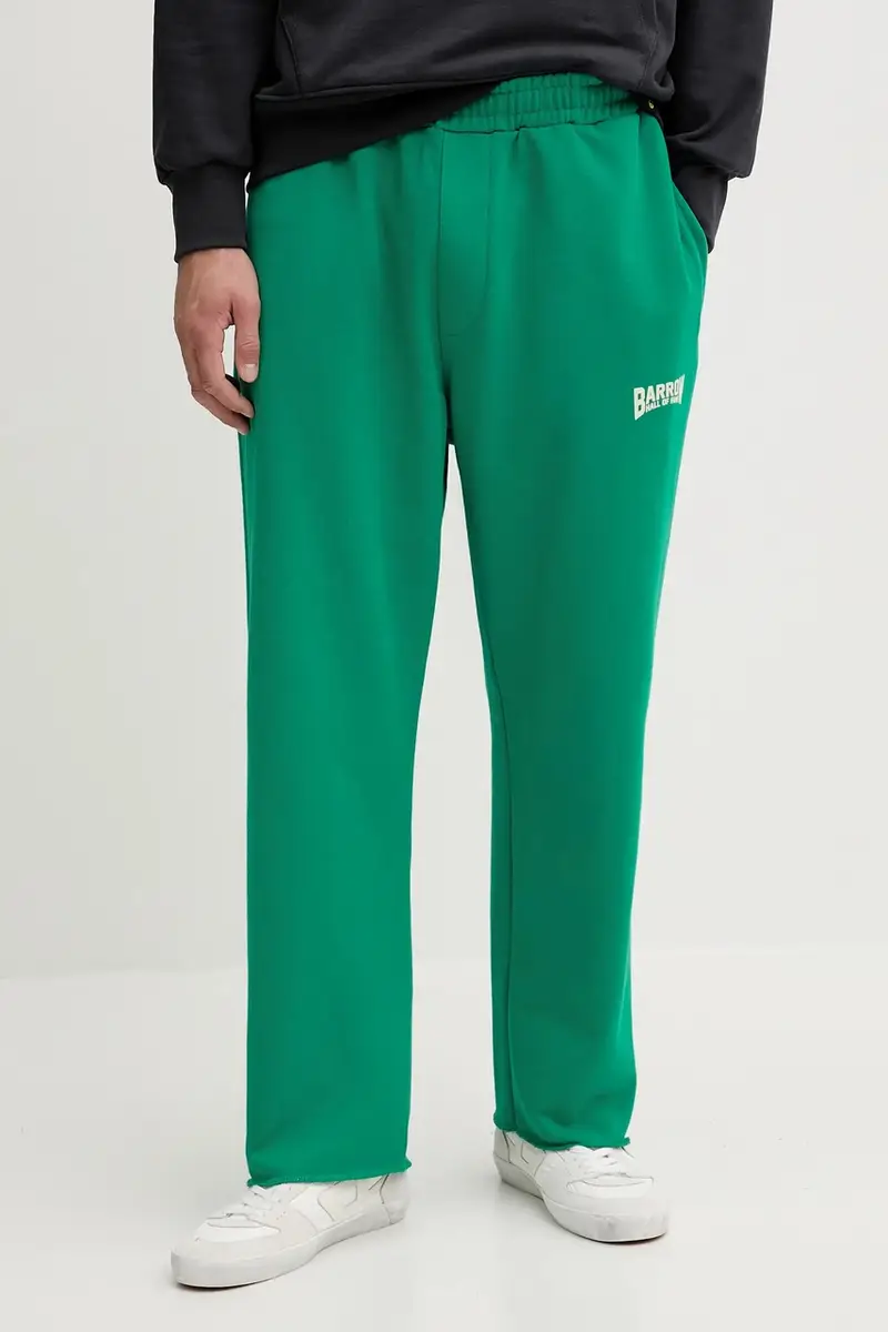 pantaloni tuta colore verde F5BWUAFP045 miniatura 2