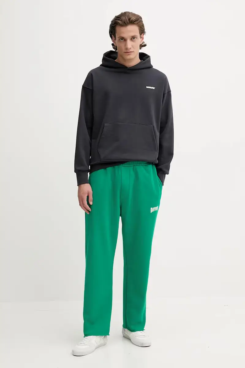 pantaloni tuta colore verde F5BWUAFP045 miniatura 3