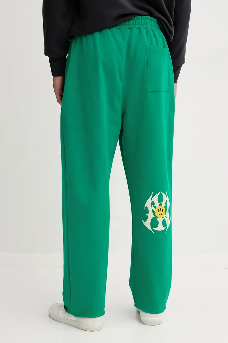 pantaloni tuta colore verde F5BWUAFP045 miniatura 4