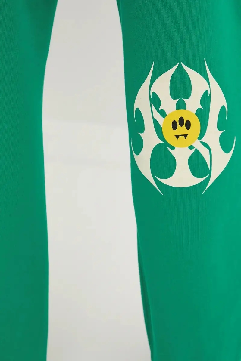 pantaloni tuta colore verde F5BWUAFP045 miniatura 5