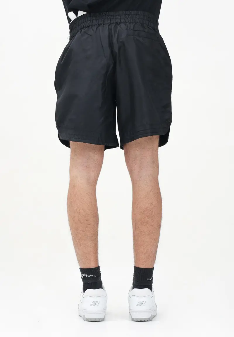BARROW Shorts sportivo Basket nero per uomo e donna miniatura 2