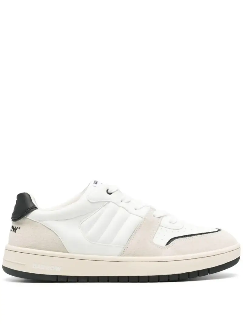 Sneakers bianche a inserti Bianco