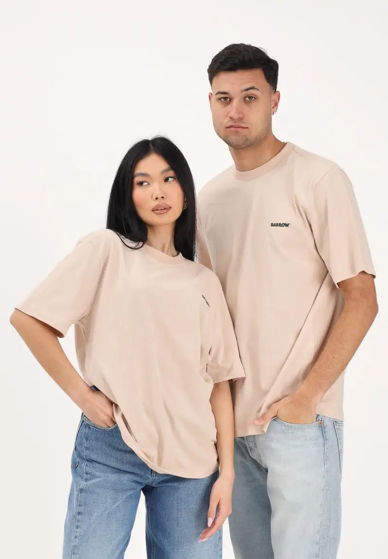 BARROW T-shirt Donna Beige 4323315 miniatura 2