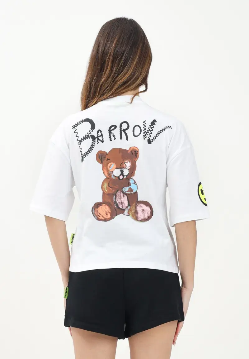 BARROW T-shirt Bambina Bianco 3103491 miniatura 3