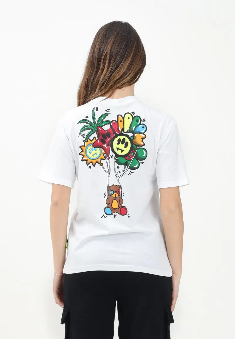 BARROW T-shirt Donna Bianco 3103556 miniatura 3