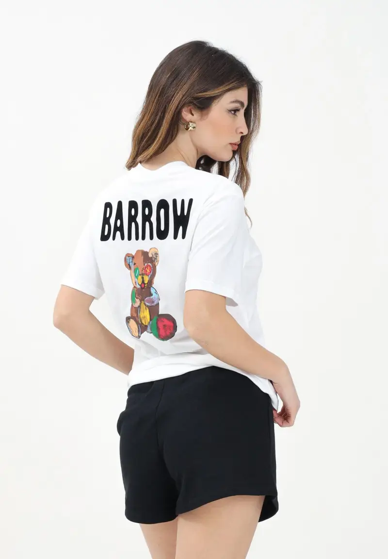 BARROW T-shirt Donna Giallo 3103558 miniatura 2