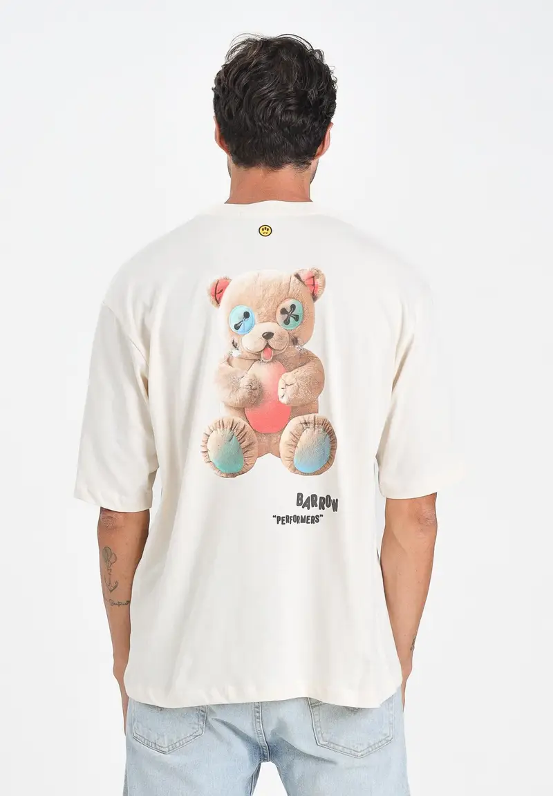 BARROW T-shirt Uomo Rosso 1523961 miniatura 2