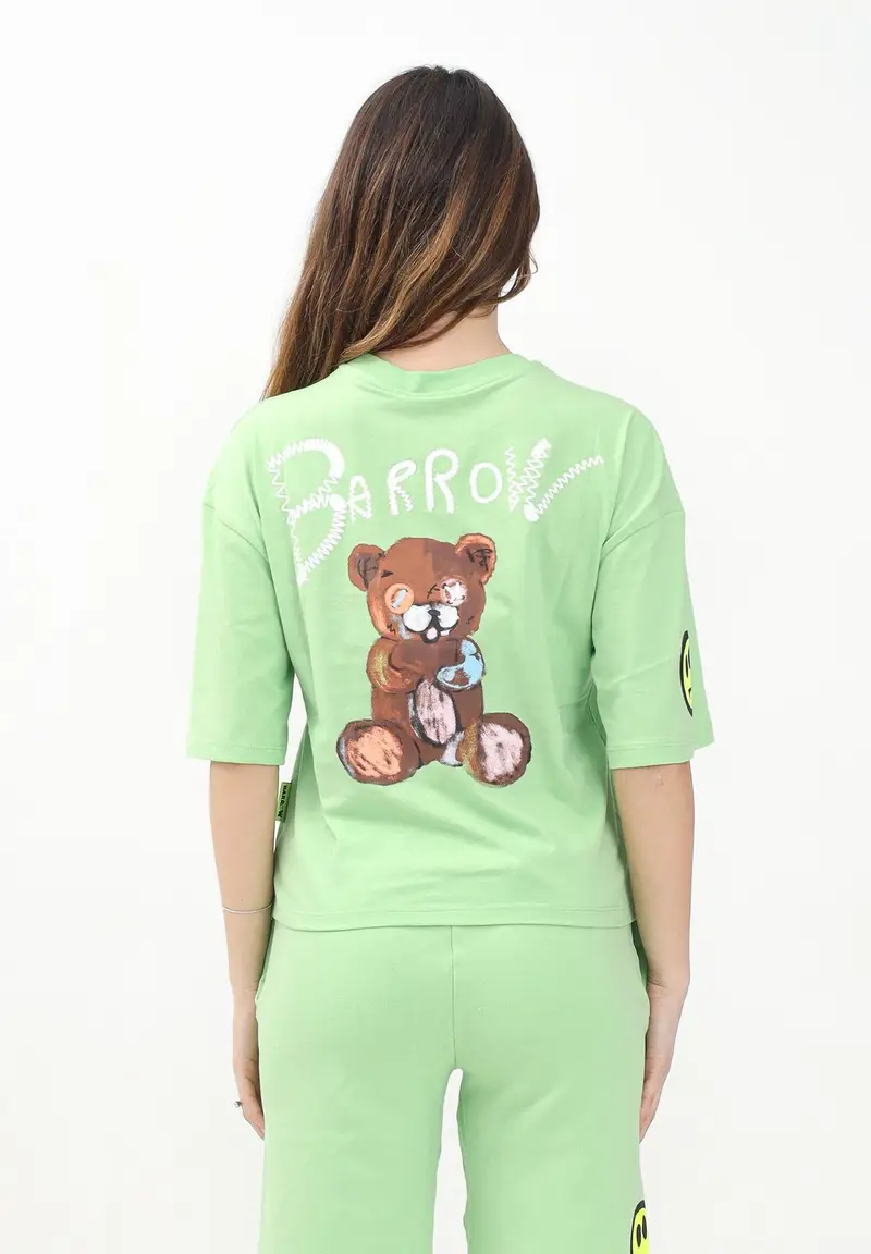 BARROW T-shirt Donna Bianco 917977 miniatura 2