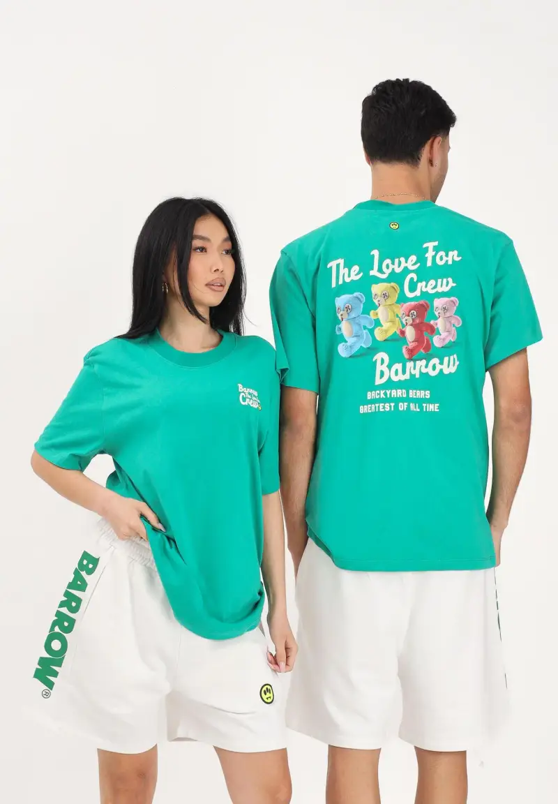 BARROW T-shirt Uomo Verde 4323172 miniatura 2