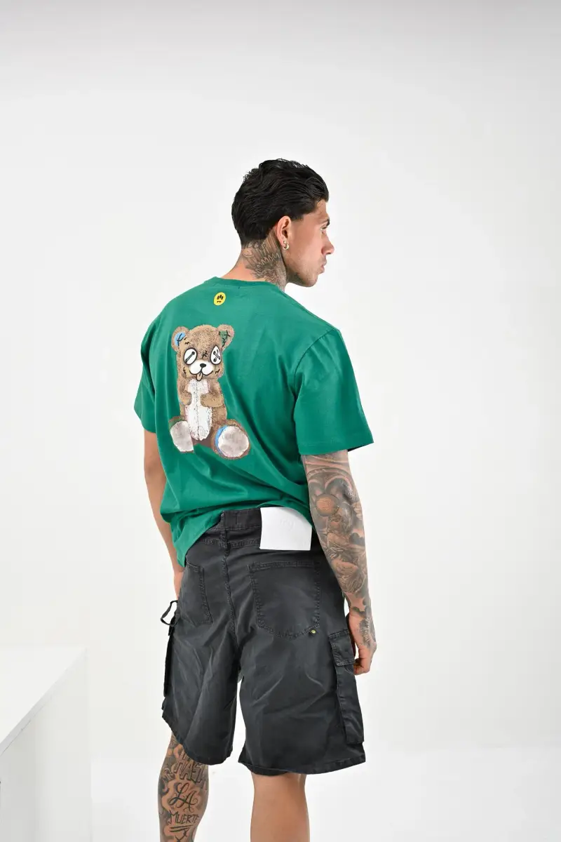 BARROW T-shirt Uomo Nero 3103528 miniatura 3