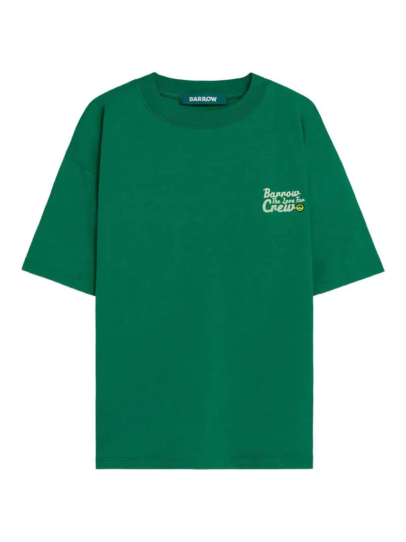 T-shirt in maglia Verde