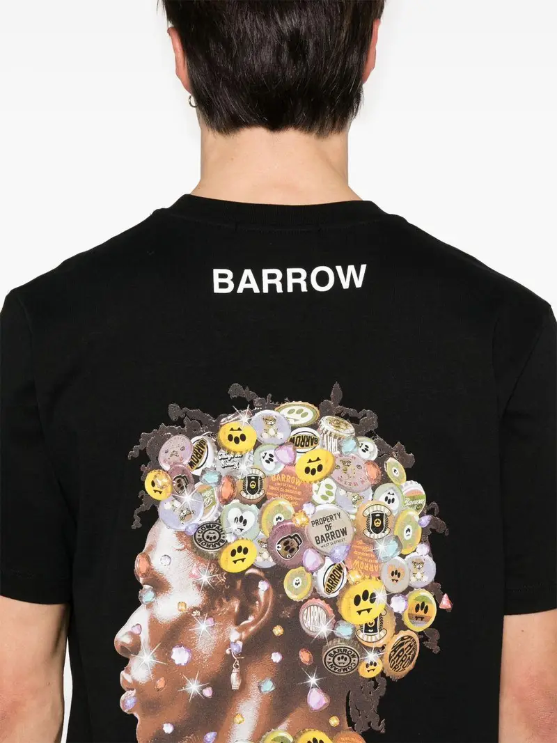 BARROW T-shirt Nero 2535568 miniatura 3
