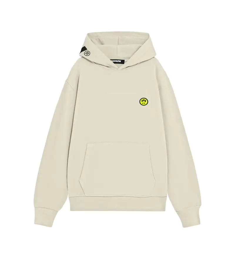 unisex F5BWUAHS058 Felpa beige iconica (L), Casual, Cotone