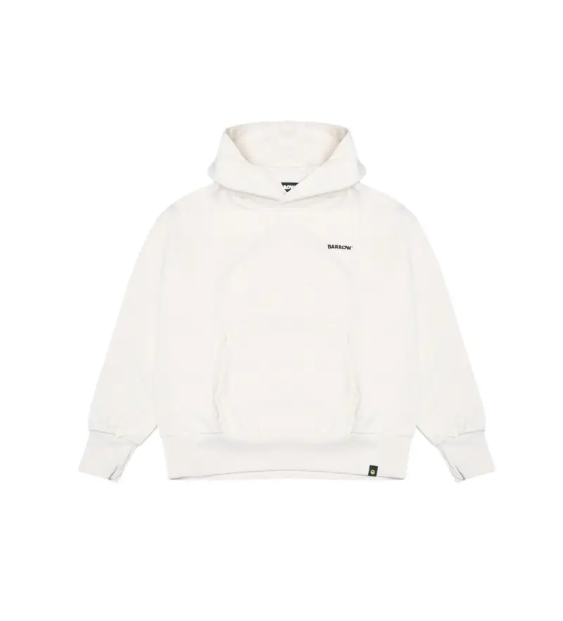 unisex S5BWUAHS083 Felpa con logo beige (L), Casual, Cotone, Manica lunga