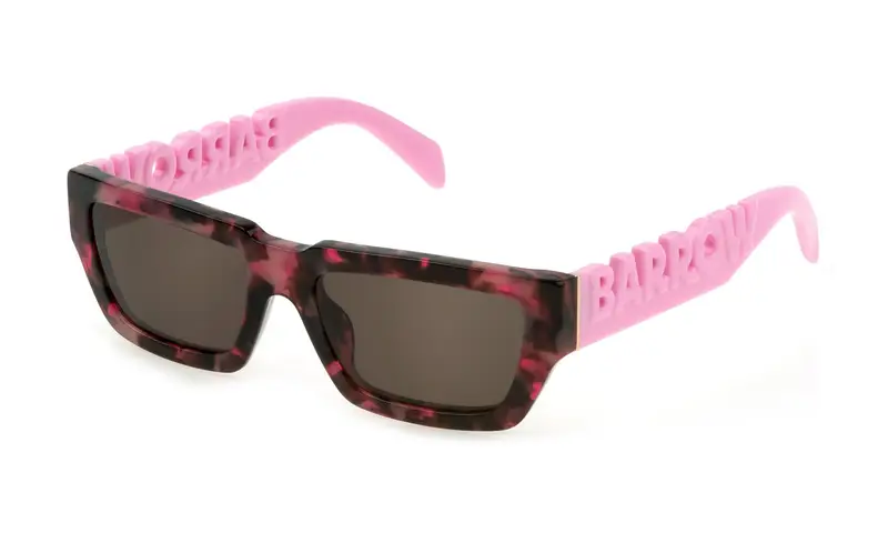 Barrow Unisex SBA003V STREAM  09SJ Occhiali da sole Acetato Havana Marrone Squadrata Normale