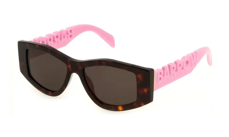 Barrow Unisex SBA004V STANDOUT  909 Occhiali da sole Acetato Havana Marrone Geometrica Normale