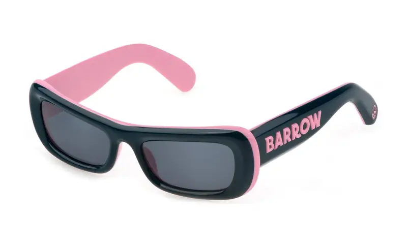Barrow Unisex SBA006V ALIEN  874 Occhiali da sole Acetato Verde Blu Farfalla Normale