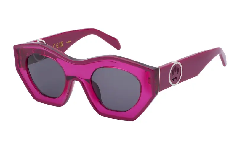 Barrow Unisex SBA016 ECLIPSE  09N9 Occhiali da sole Acetato Multi-colore Grigio Geometrica Normale