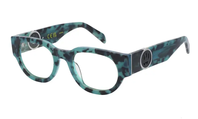 Barrow Unisex VBA015 JUPITER  05AQ Montature da vista Acetato Havana Giallo Geometrica Normale