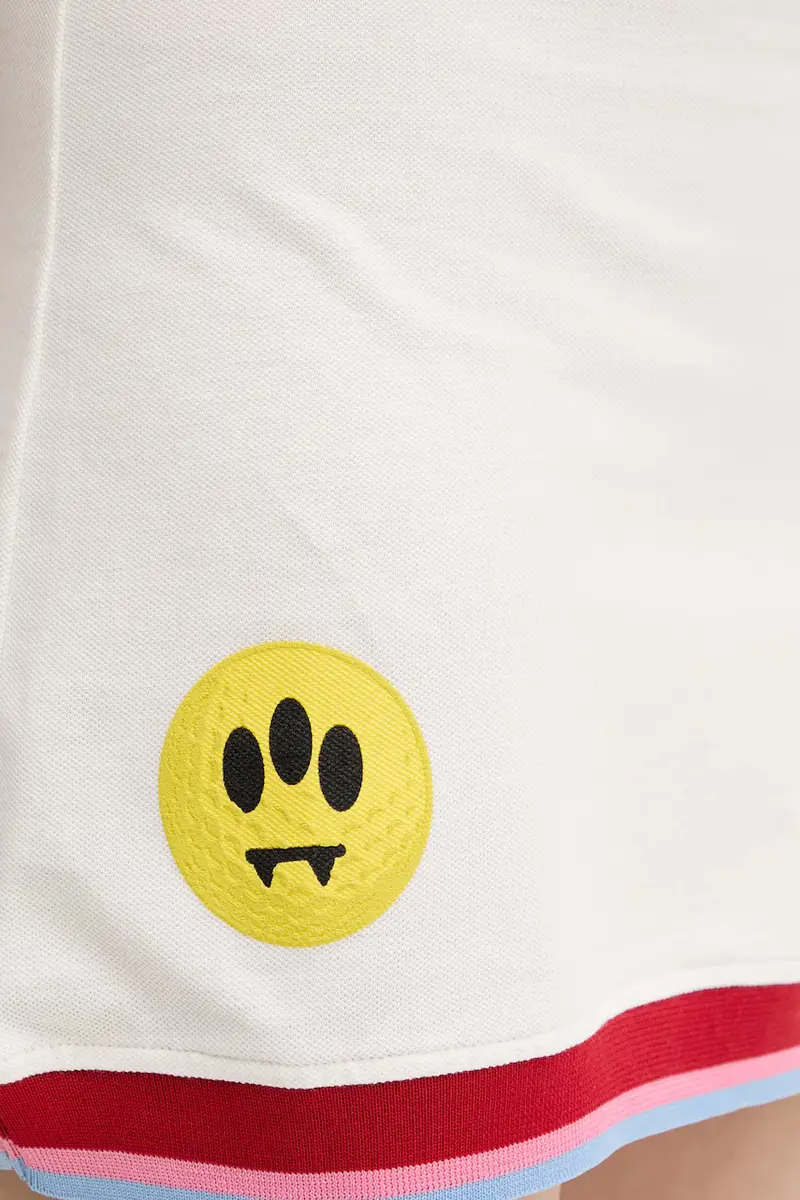 vestito in cotone colore bianco S5BWWODR142 miniatura 5