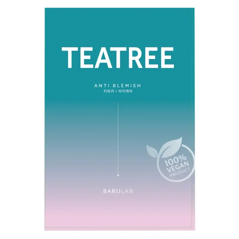 Viso The Clean Vegan Mask - Tea Tree - Maschera viso idratante,Maschera lenitiva viso