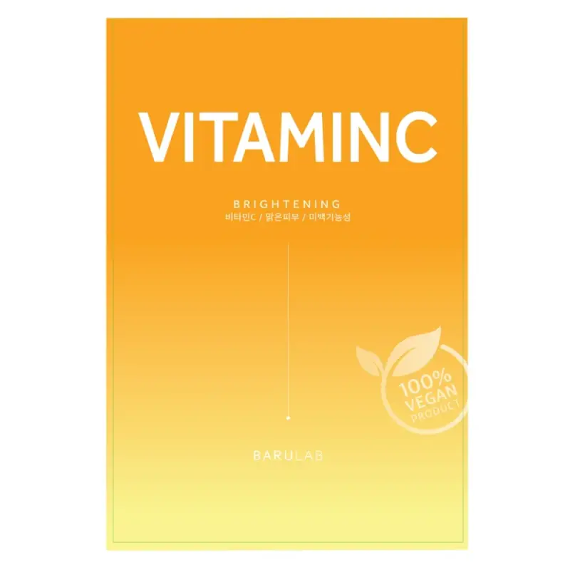 Viso The Clean Vegan Mask - Vitamin C - Scrub viso illuminante,Peeling e gommage viso