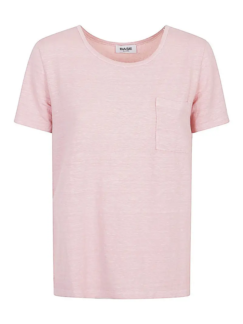 Maglietta di lino Color Carne E Neutri