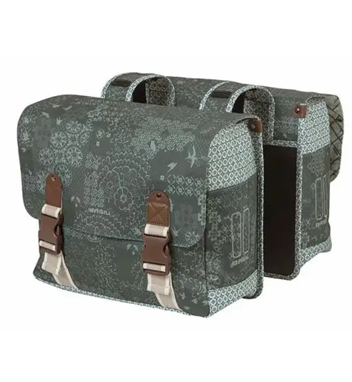 Basil Bohème - borsa portapacchi Green