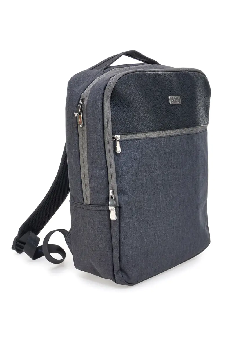 Zaino grigio porta PC tasche multiple Basile BA21PE152 [NERO] miniatura 3