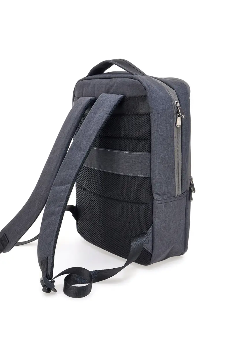 Zaino grigio porta PC tasche multiple Basile BA21PE152 [NERO] miniatura 5