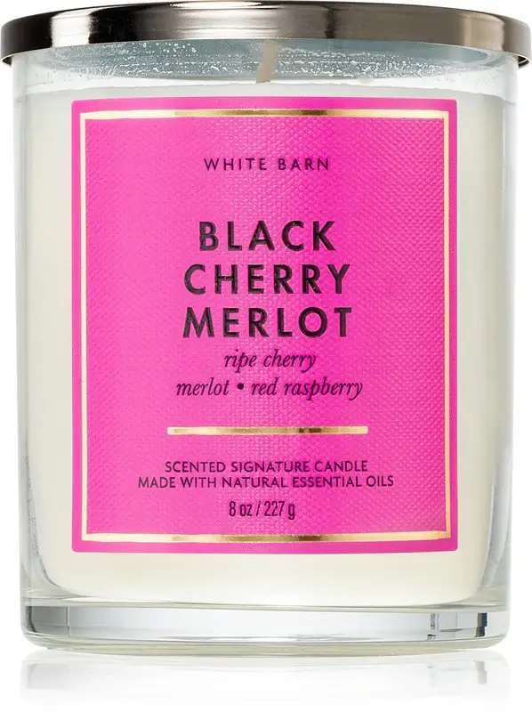 Black Cherry Merlot candela profumata 227 g