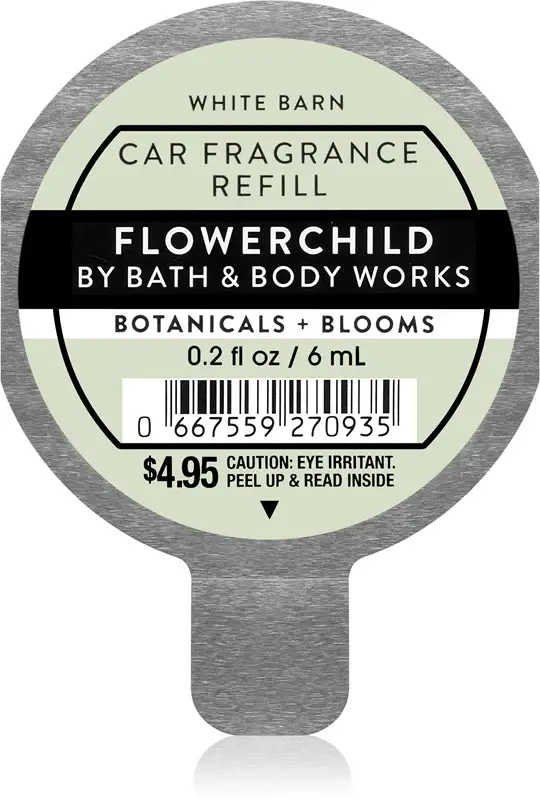 Flowerchild deodorante per auto ricarica 6 ml