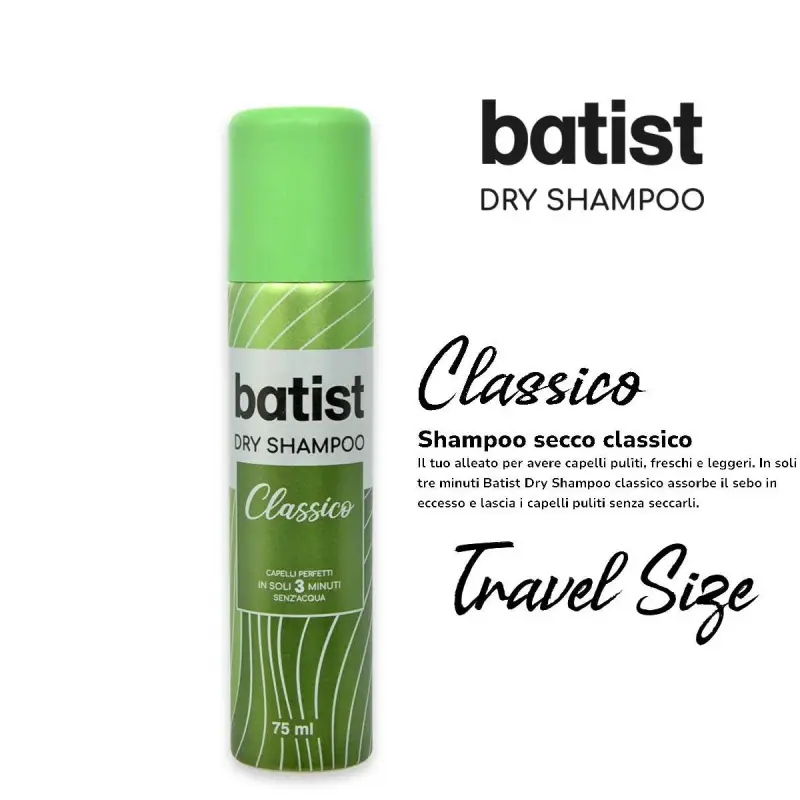 dry shampoo a secco classico 75 ml