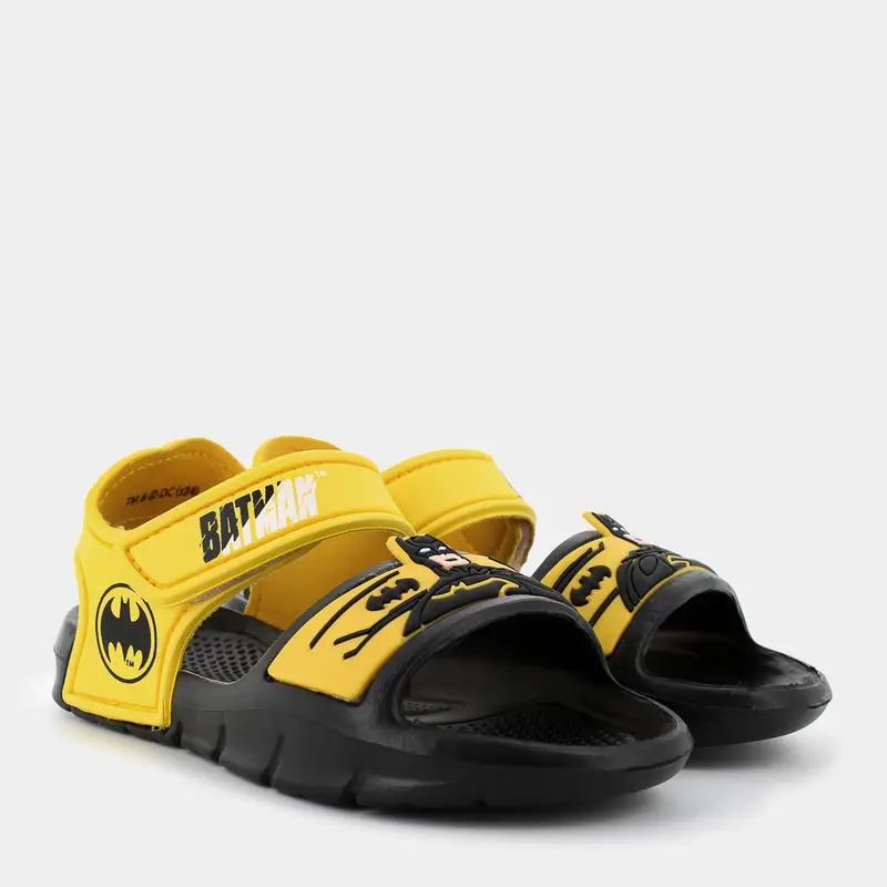 Ciabatte Batman da Bambino, nero miniatura 2