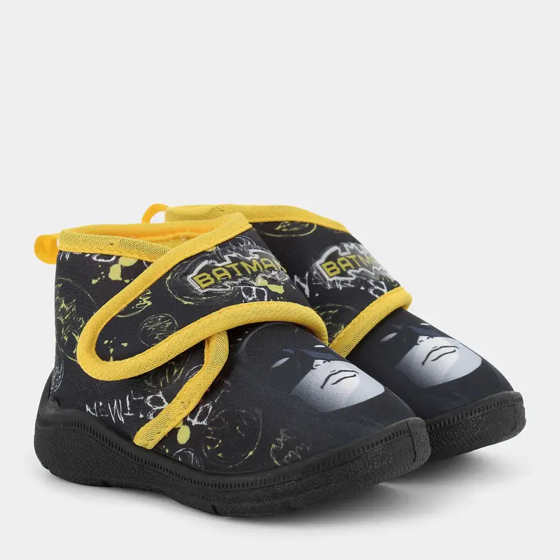 Ciabatte Batman da Bambino, nero miniatura 2