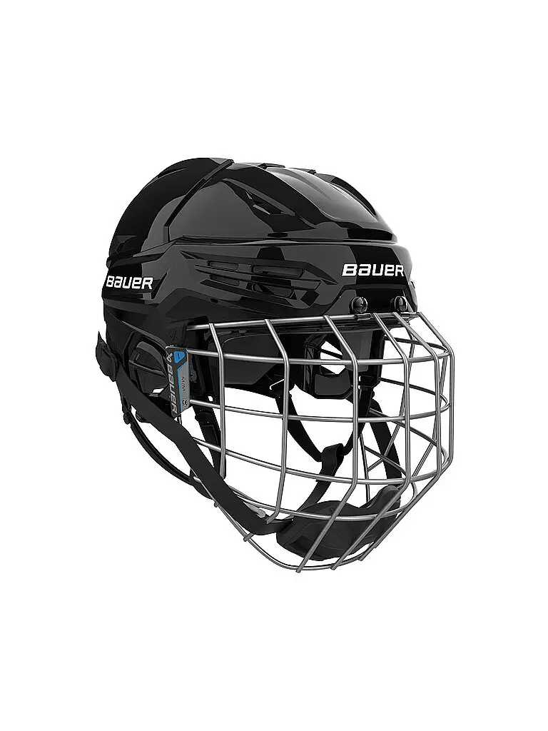 Casco da hockey su ghiaccio da uomo Re-Akt 55 con griglia nero | 52-57CM