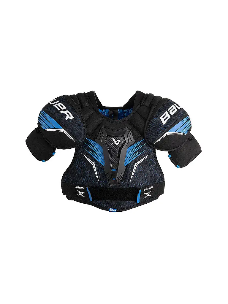 Paraspalle da hockey su ghiaccio per ragazzi X 2 0 nero | L